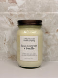 Black Raspberry & Vanilla 16 Oz Soy Candle