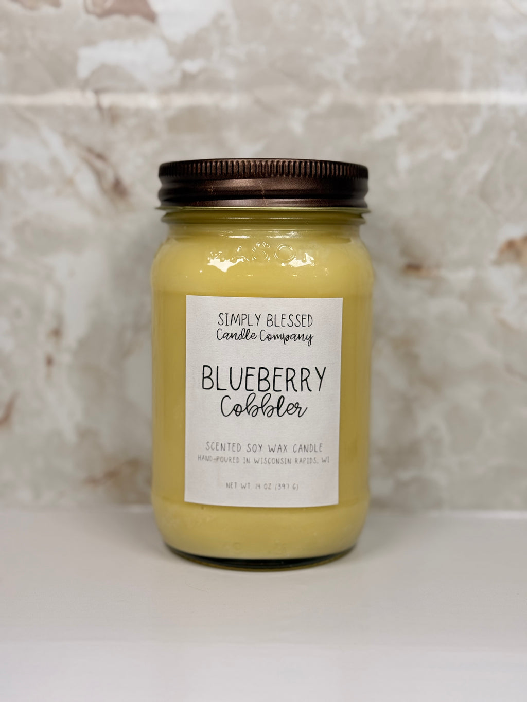 Blueberry Cobbler Soy Candle