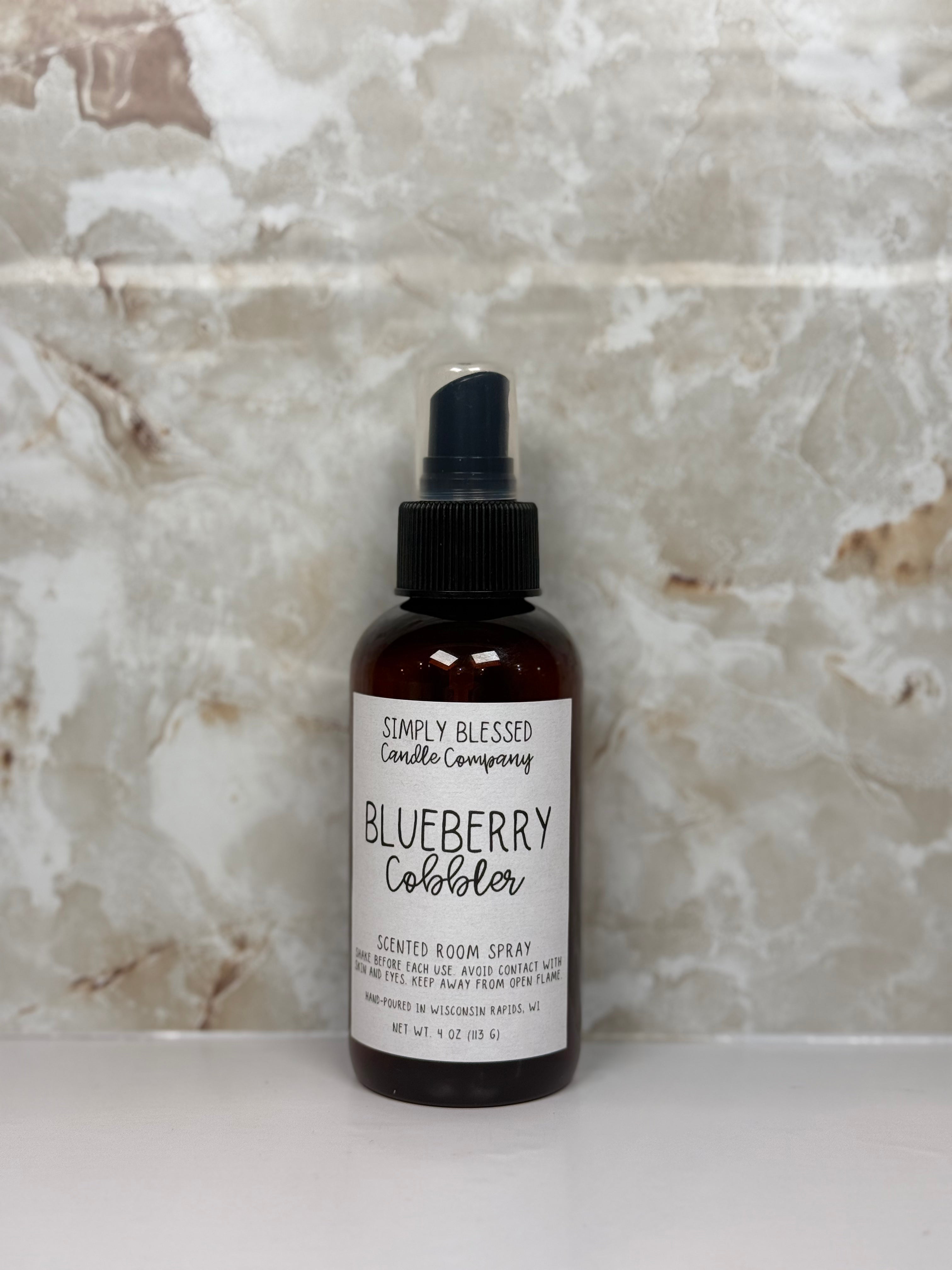 Blueberry Cobbler 4 Oz Room Spray
