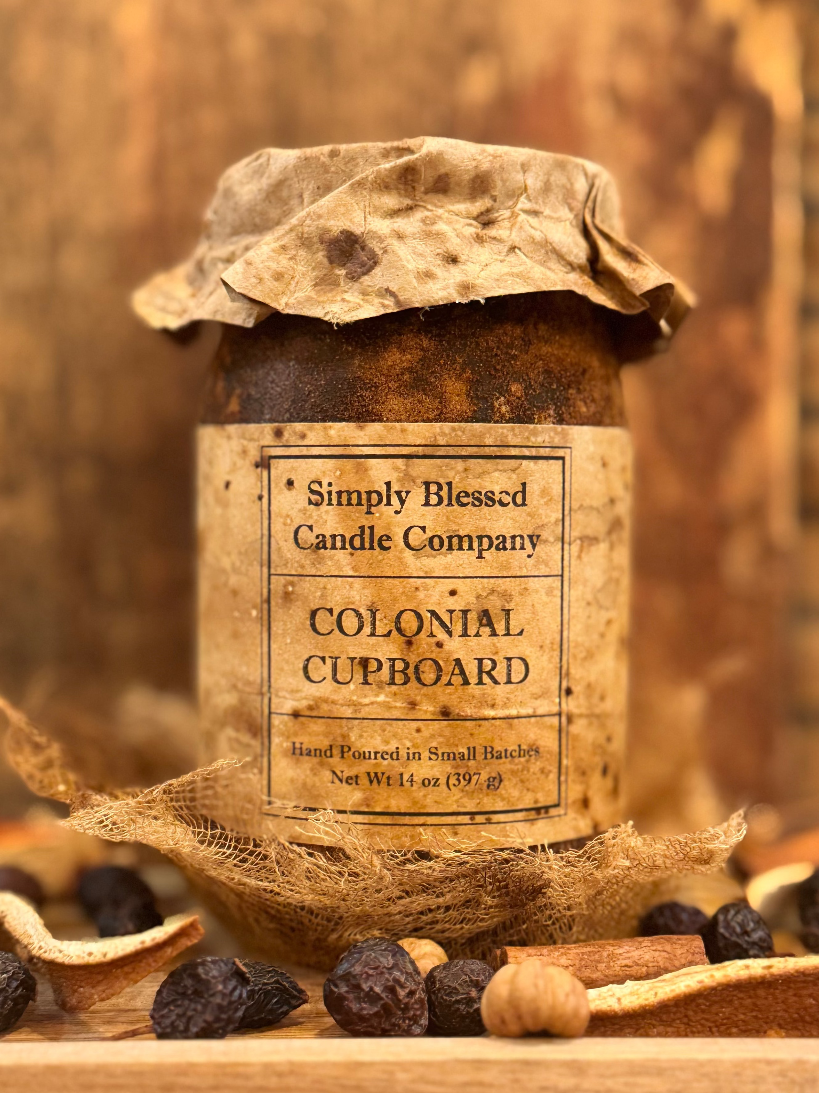 Colonial Cupboard - Primitive Soy Candle