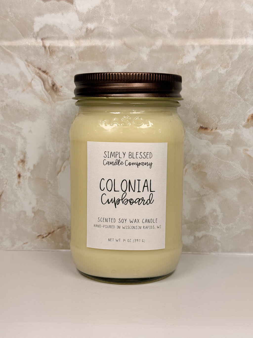Colonial Cupboard  Soy Candle