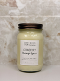 Cranberry Orange Spice Soy Candle