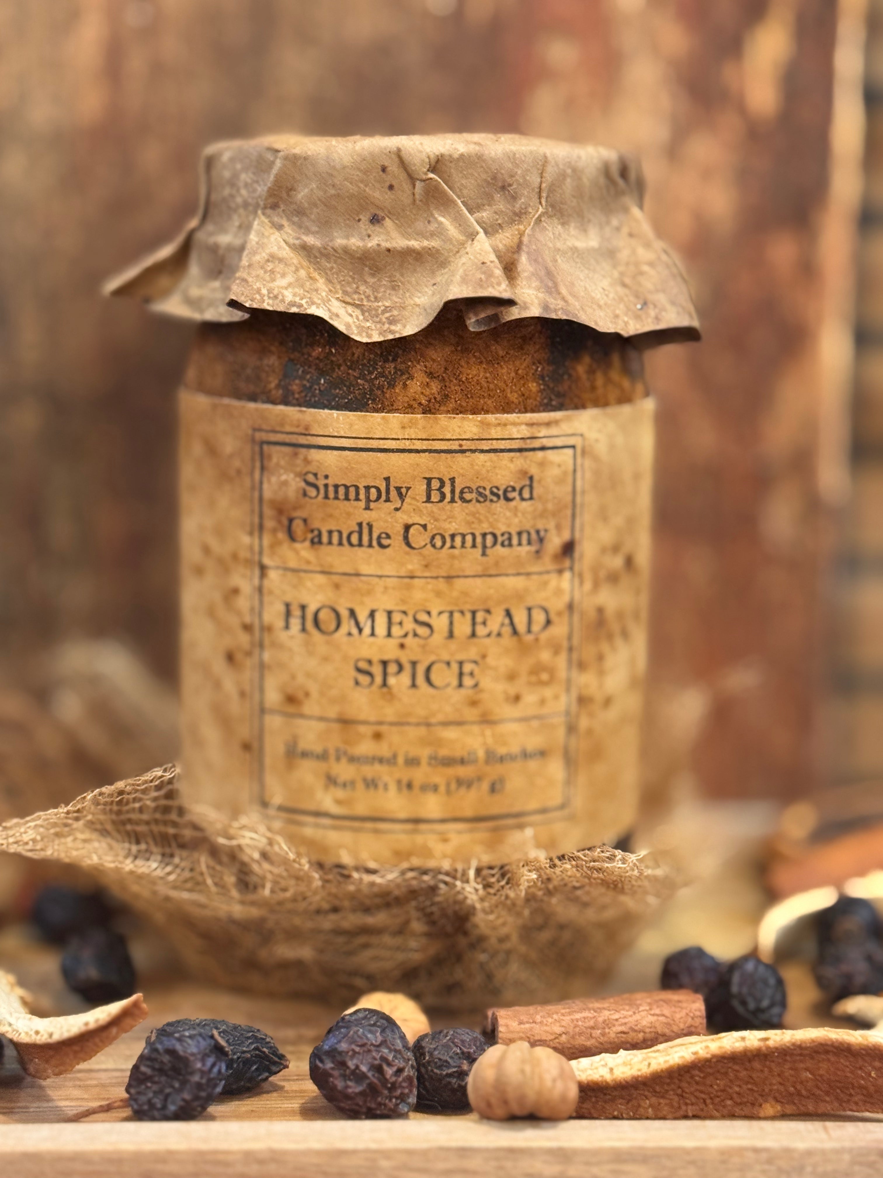 Homestead Spice - Primitive Soy Candle