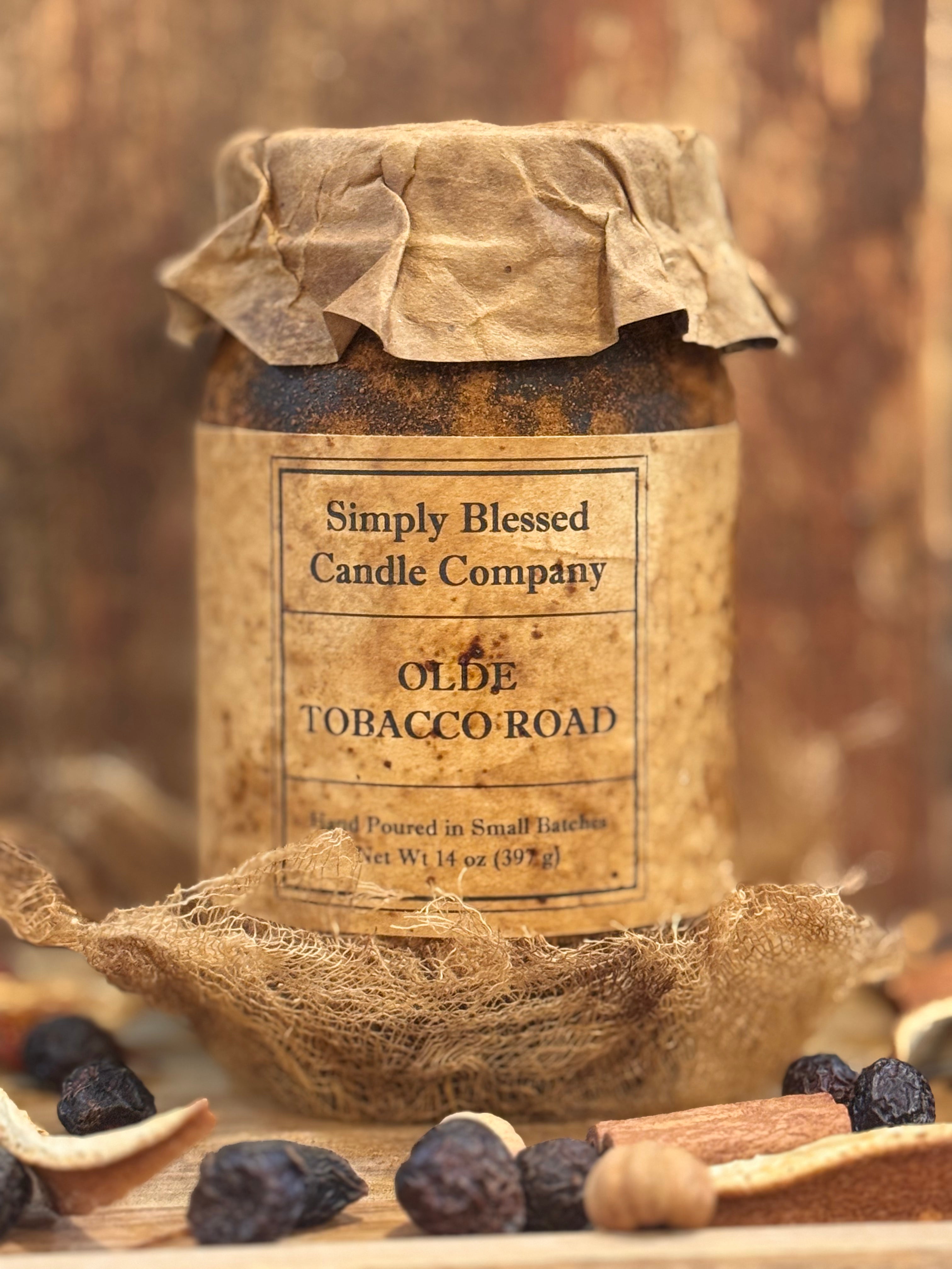 Olde Tobacco Road - Primitive Soy Candle