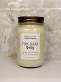 Pink Sugar Baby Soy Candle
