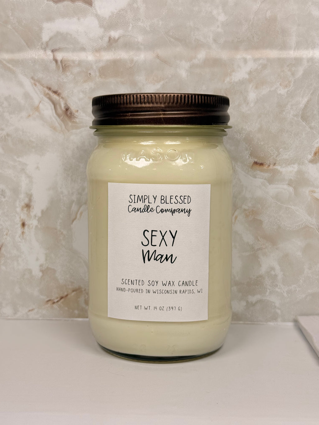 Sexy Man Soy Candle