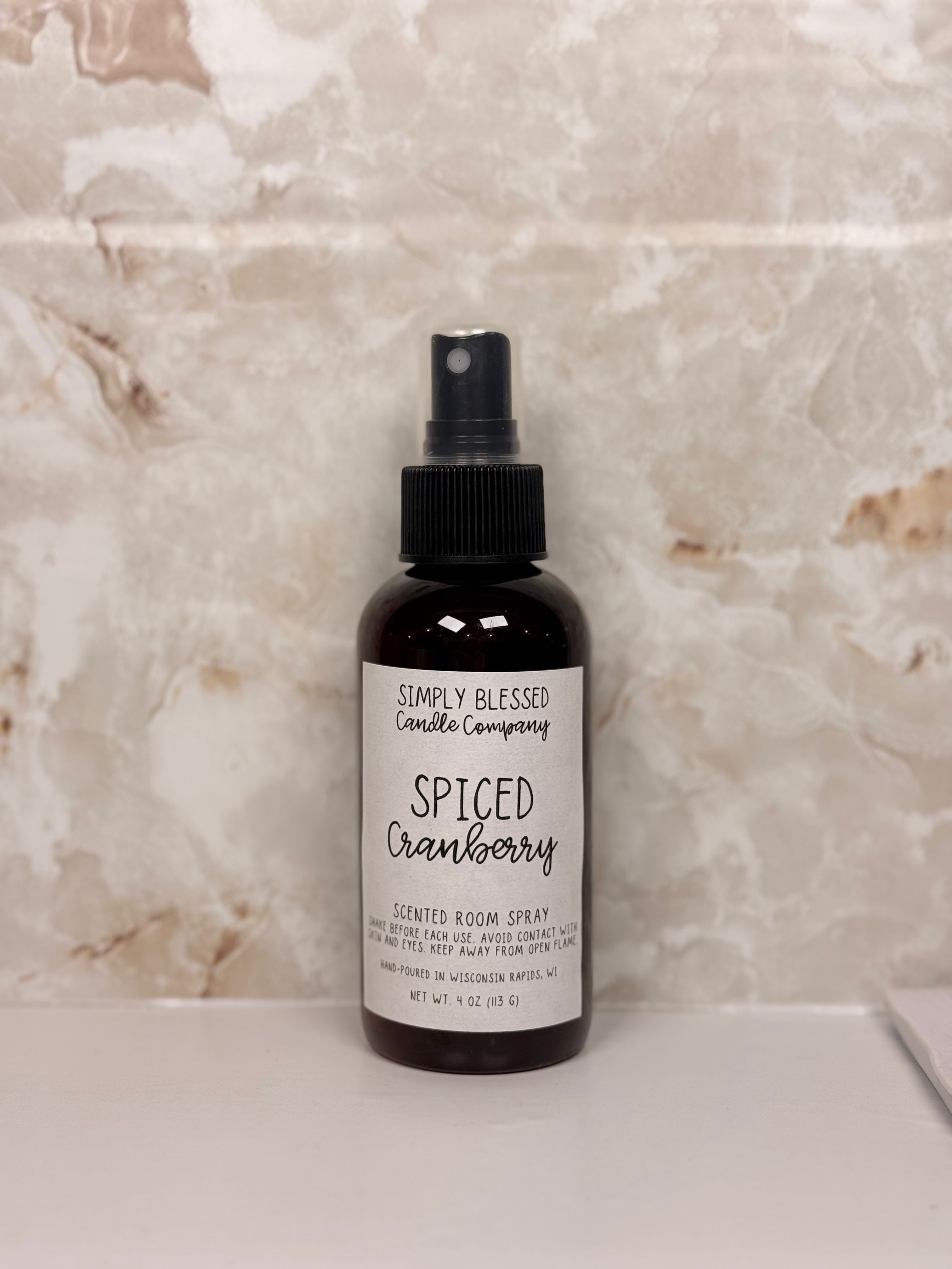 Spiced Cranberry 4 Oz Room Spray