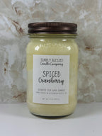 Spiced Cranberry Soy Candle