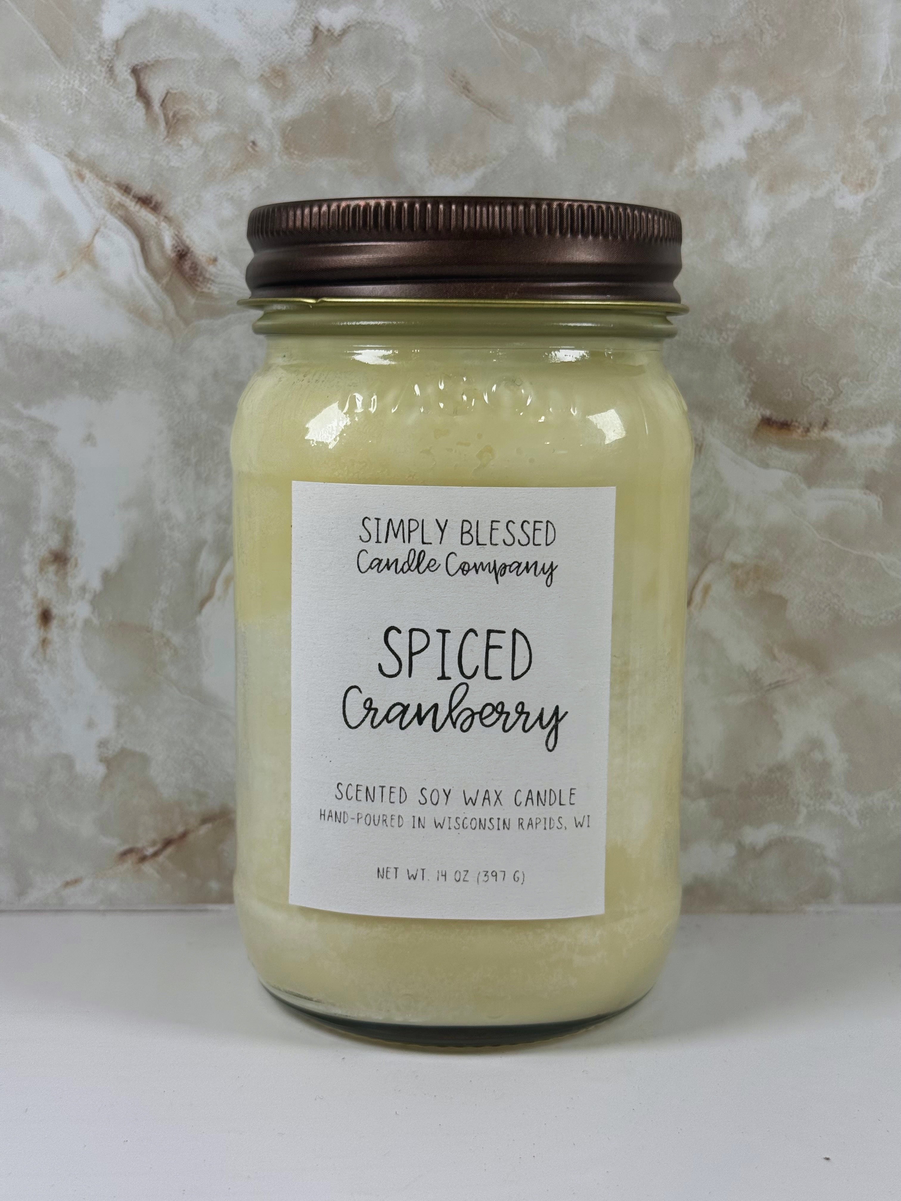 Spiced Cranberry Soy Candle