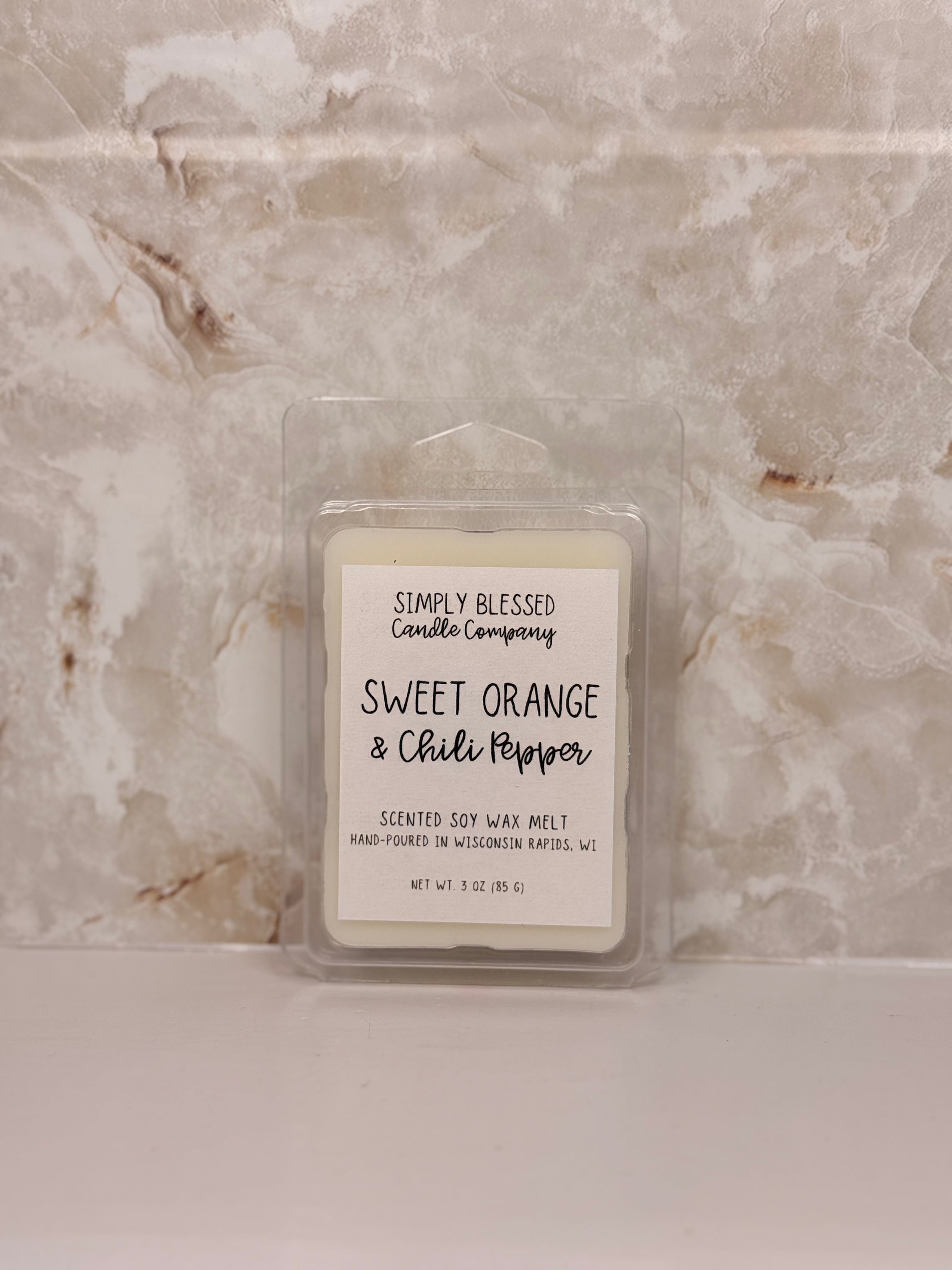 Sweet Orange & Chili Pepper Wax Melt