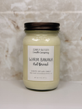 Warm Banana Nut Bread Soy Candle