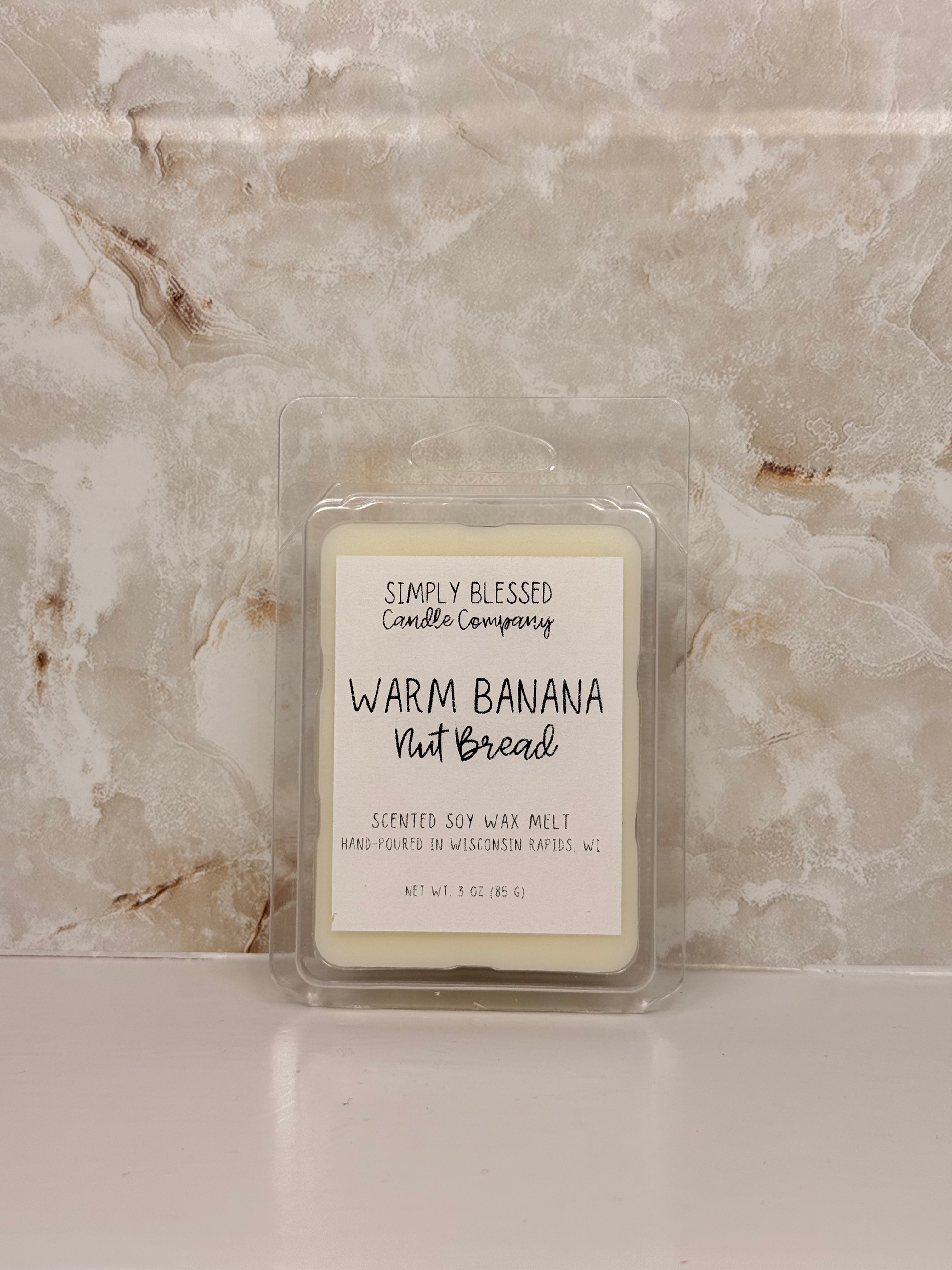 Warm Banana Nut Bread Wax Melt